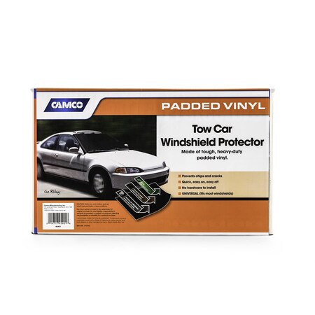 Camco WINDSHIELD PROTECTOR FOR TOW CAR, 43.5INH X 87INW 45401